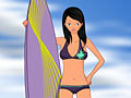 Surfer Girl Dress Up untuk bermain online