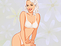 Gaun Marilyn Monroe (Marilyn Monroe) untuk bermain online