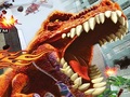 T Rex Pizza Prasejarah Rampage untuk bermain online