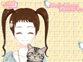 Shoujo manga avatar creator pet untuk bermain online